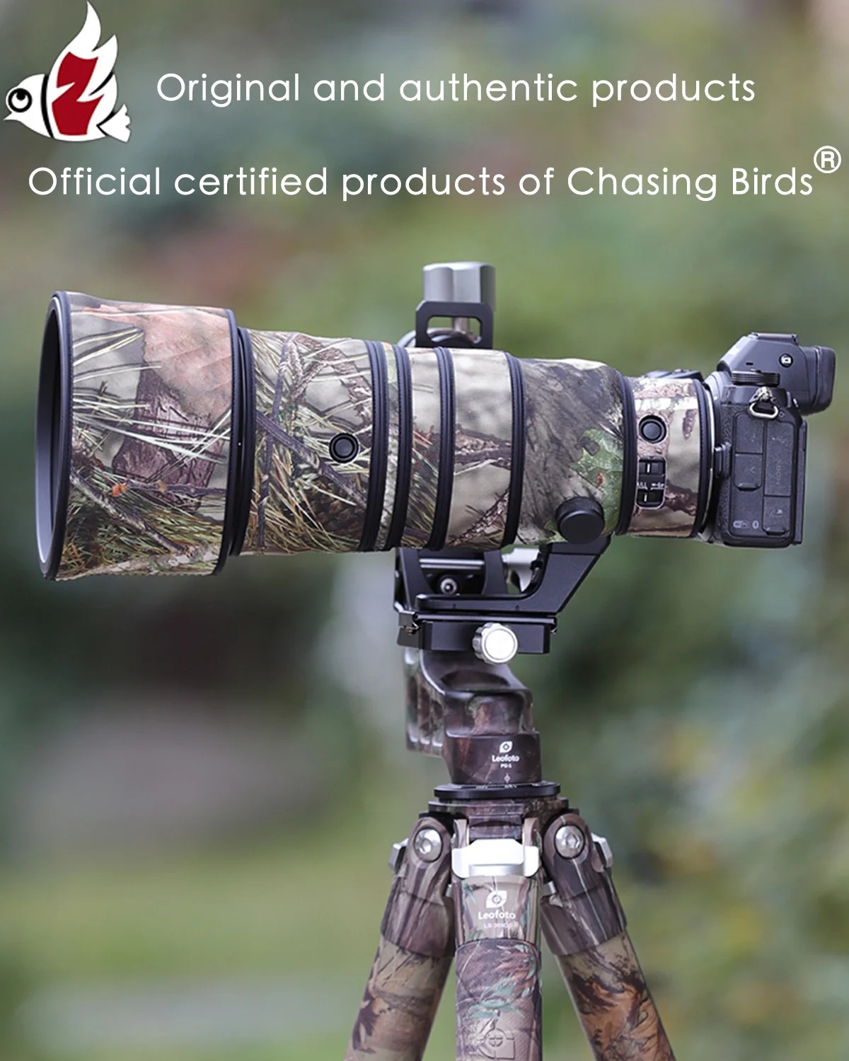 

CHASING BIRDS camouflage lens coat for NIKON Z 400mm F/4.5 VR S waterproof and rainproof lens protective cover nikon lens cover