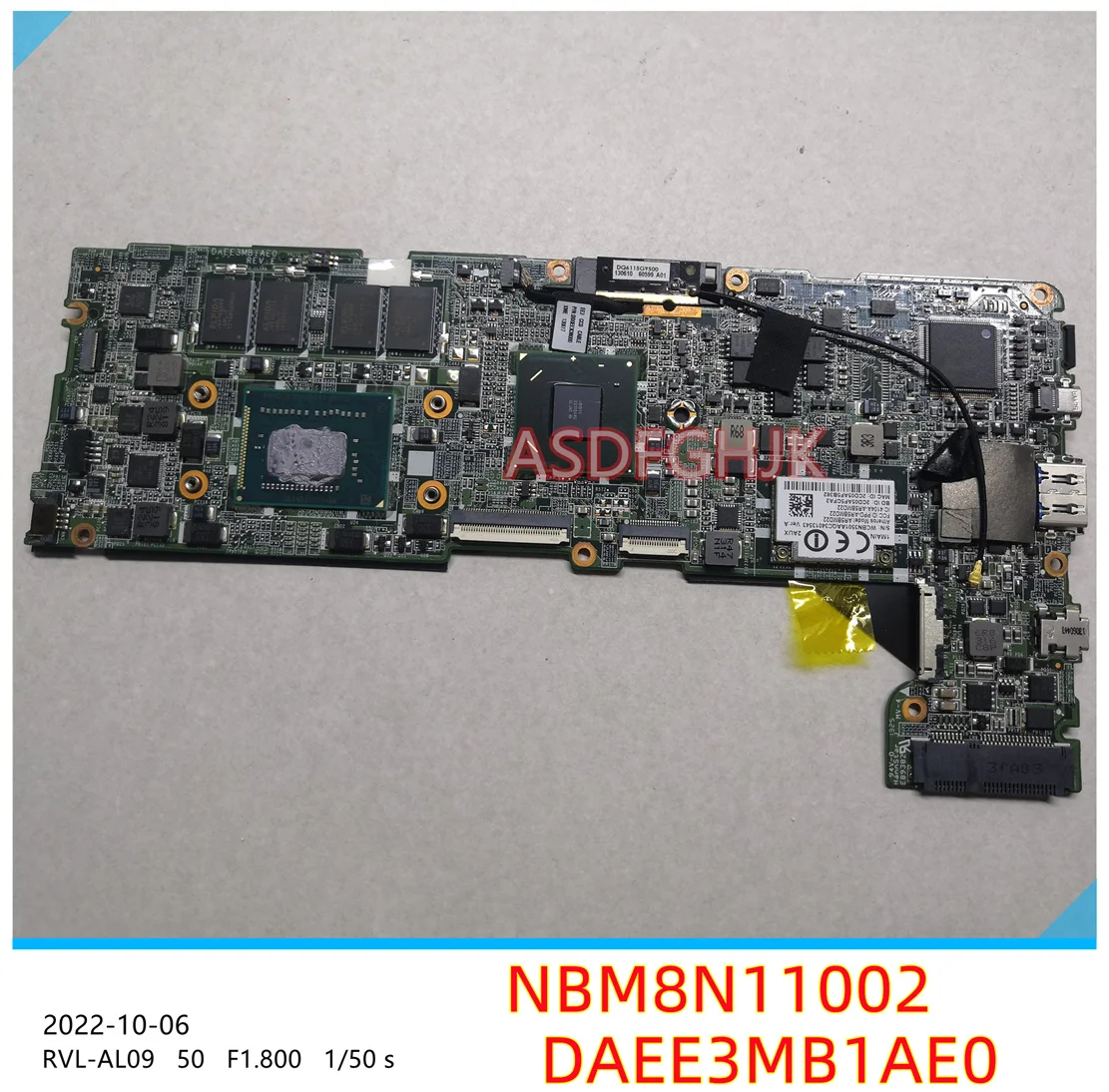 

Original NBM8N11002 Motherboard For Acer Aspire Ultrabook P3-131 P3-171 I5-3339y CPU DAEE3MB1AE0 DAEE3MB1AC0 TESE OK