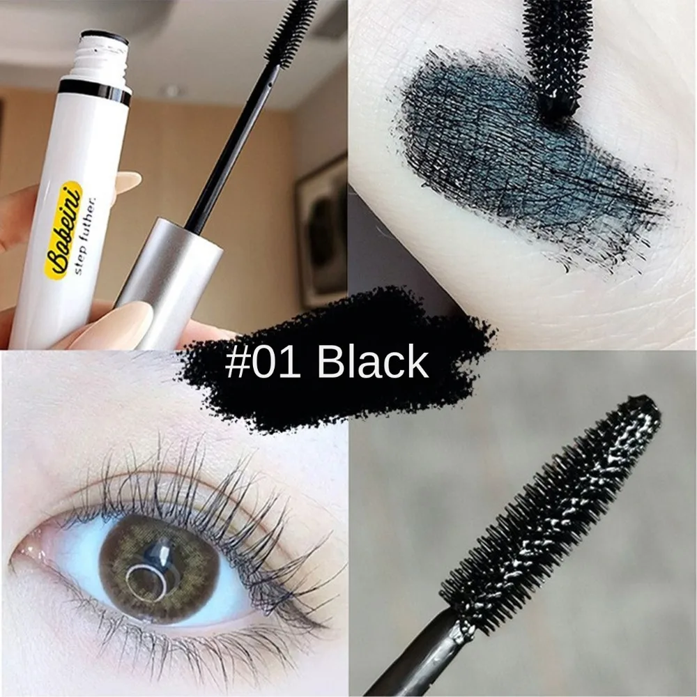 Mascara per ciglia liquide, mascara per ciglia lunghe, resistente, nero, sottile, riccio, impermeabile