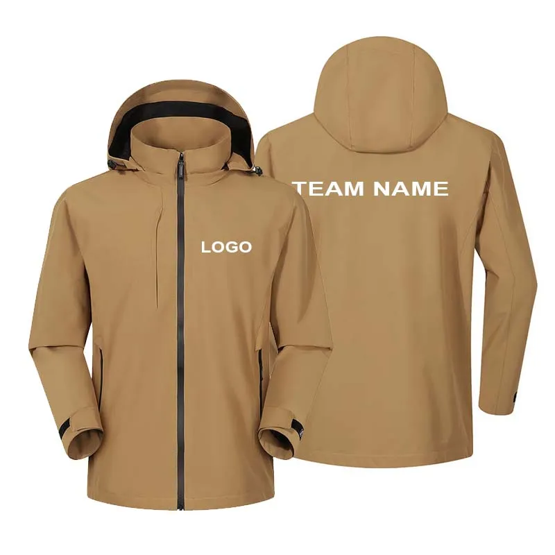 customized logo Adjustable Waterproof Jackets for Men - Heavy Duty Comfortable PVC-Coated Protective Rain Coat LS-C521