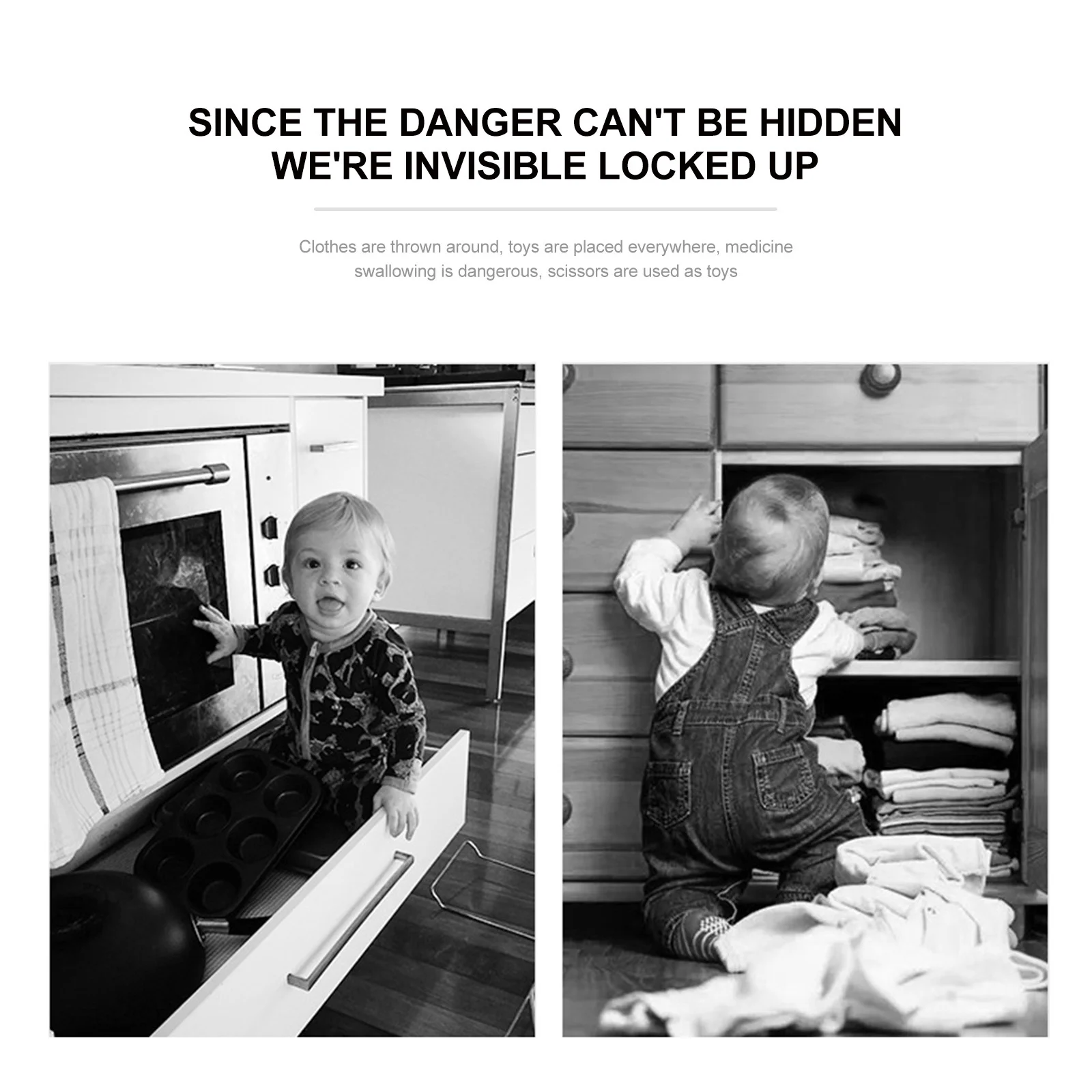 

10 шт. магнитный замок для шкафа, замок для детской безопасности, клейкий замок для защиты детей, устройство для защиты домашней мебели для малышей