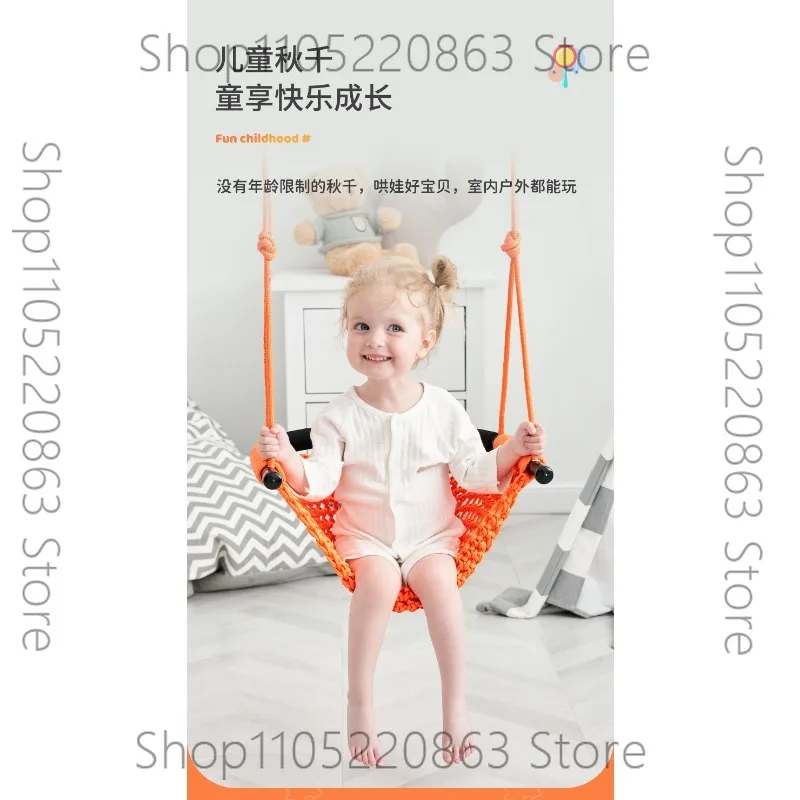 Swing Indoor Children Outdoor Home Hanging Chair Baby Swing Outdoor Rocking Chair Patio Infant Seat Adult view 6