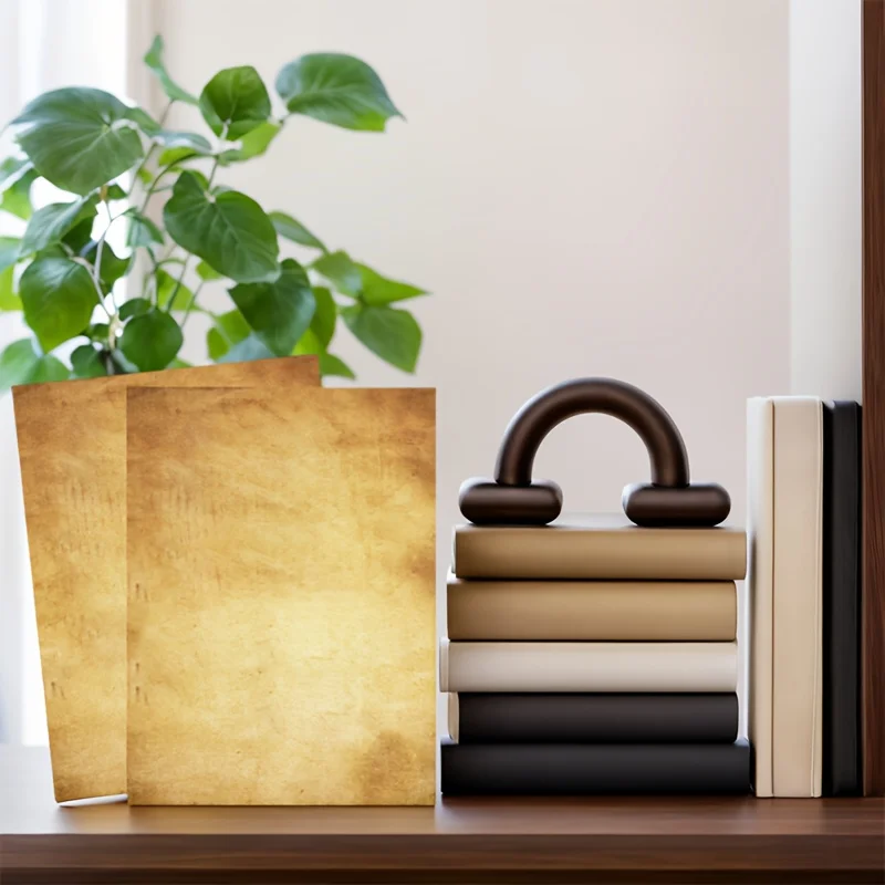 50 ورقة من ورق A4 الحنين القديم، ورق سميك، طباعة سلسة، بدون مربى ورق، سهلة التلوين، مناسبة للدعوات، إلخ #4