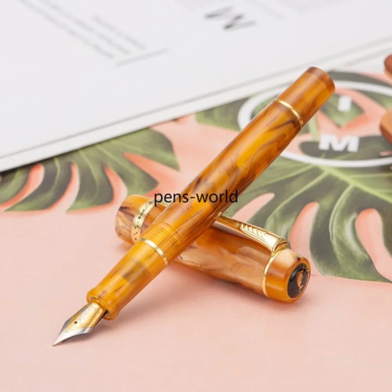 A+ 카이겔루 316 미니 셀룰로이드 만년필 EF/F 펜촉 아름다운 아크릴 필기구