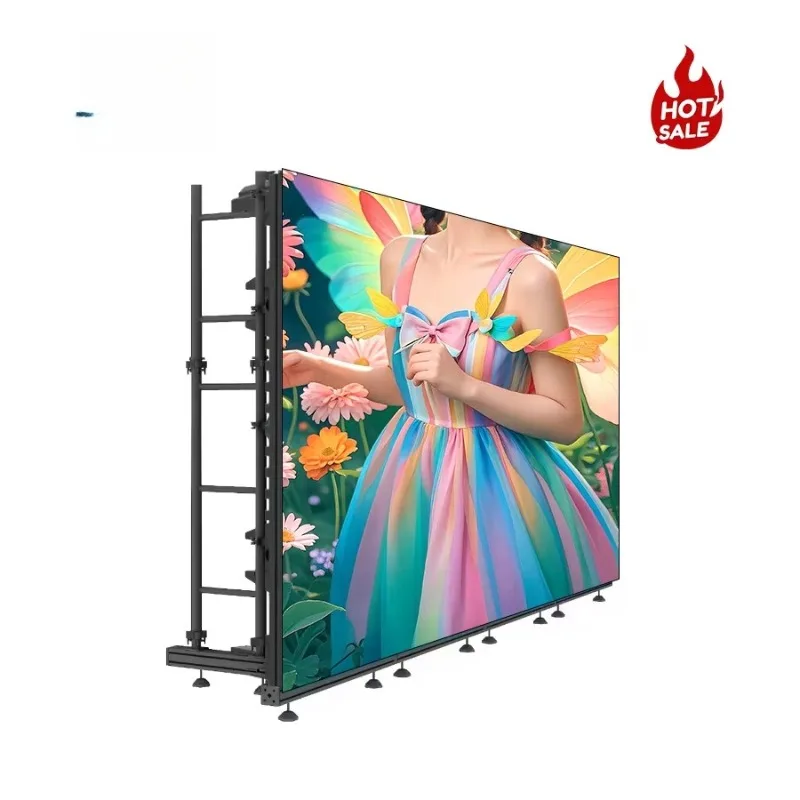 Easy Install P4 HD LED Video Wall Indoor Outdoor Rental Display Screen Perfect For Stage Shows And Various Event Arrangement view 2