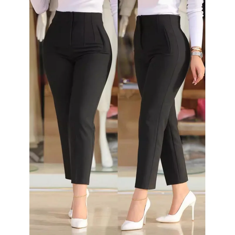 2024wishAmazon Independent Station Spring and Summer New Casual Slim Fashion Women's Pants