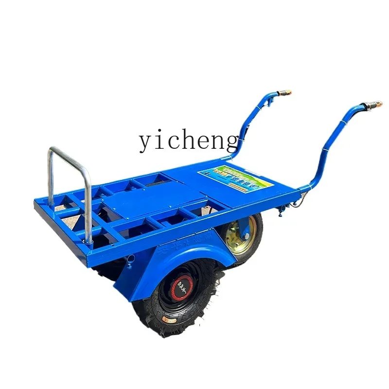 electric chicken bus agricultural three-wheeled trolley household two-wheeled truck climbing transport trolley