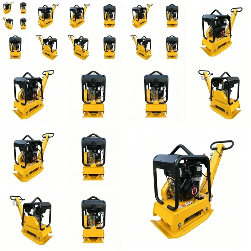 Mini Vibrating Roller for Chinese Asphalt Compactors 330kg Single Drum Single Wheel Pedestrian Walk Behind Roller