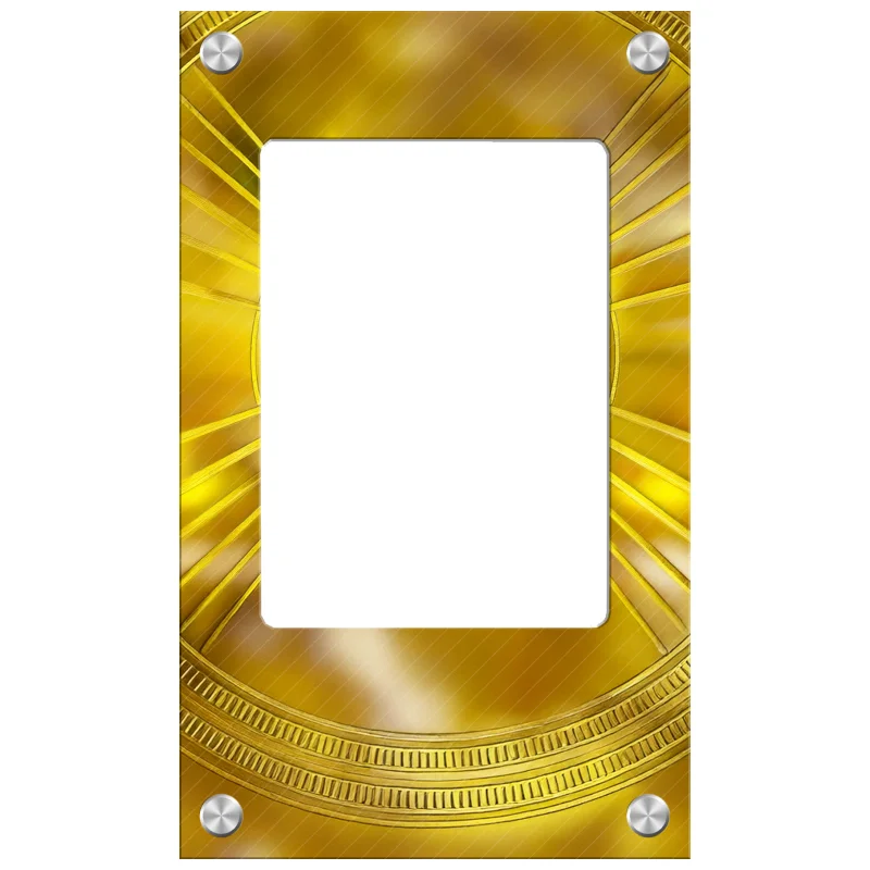 عرض فني لبطاقات البوكيمون عرض PTCG ميجا دراجونيت M2 أنيمي لعبة توسيع الفن الذاتي المشجعين الهدايا الاكريليك واقية #3