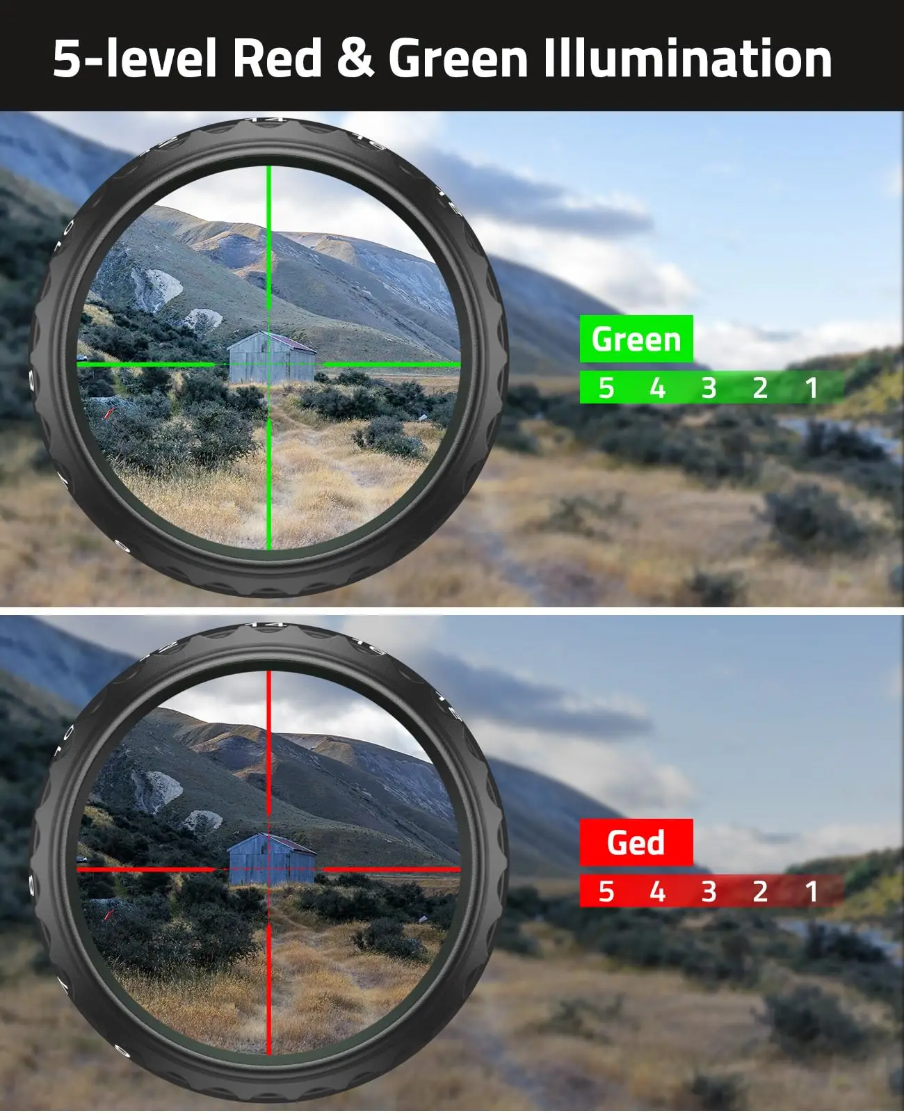 Luneta karabinowa CVLIFE 6-18x50 AO z regulacją paralaktyki, siatką celowniczą, optyka celownicza, tuba 30mm, mocowanie Picatinny, do polowań
