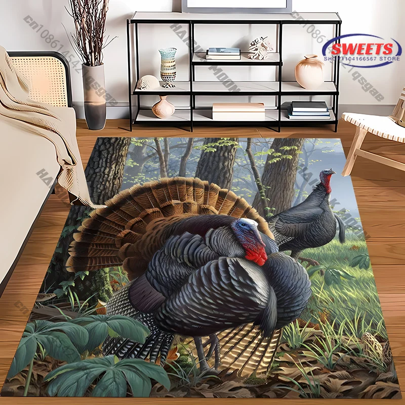 활기 넘치는 터키 러그, 화려한 추수감사절 새 프린트 - Home Textiles Turkey 리뷰 및 가격