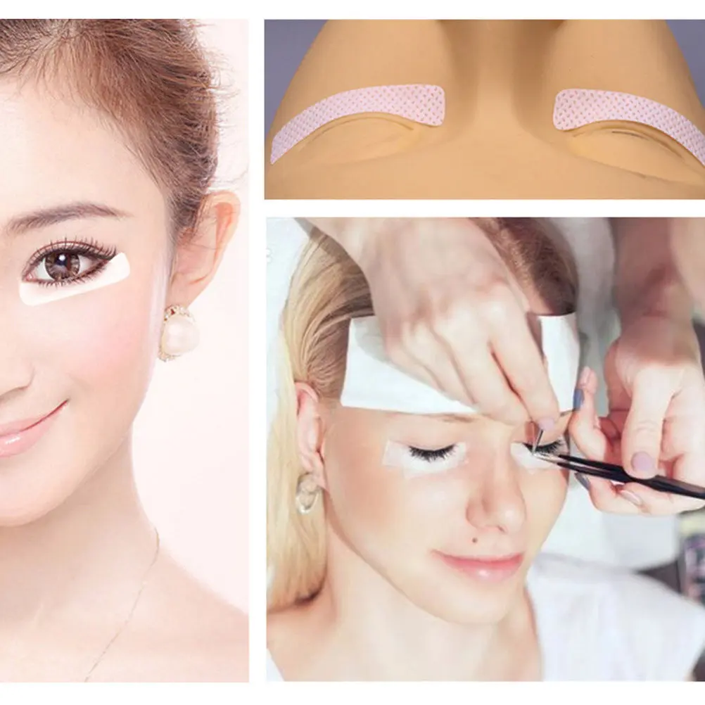 3Packs Eye Pads Professional Lint Free Eyelash Stickers Comfortable Under Eye Patches for Eyelash Extension and Dark Circle