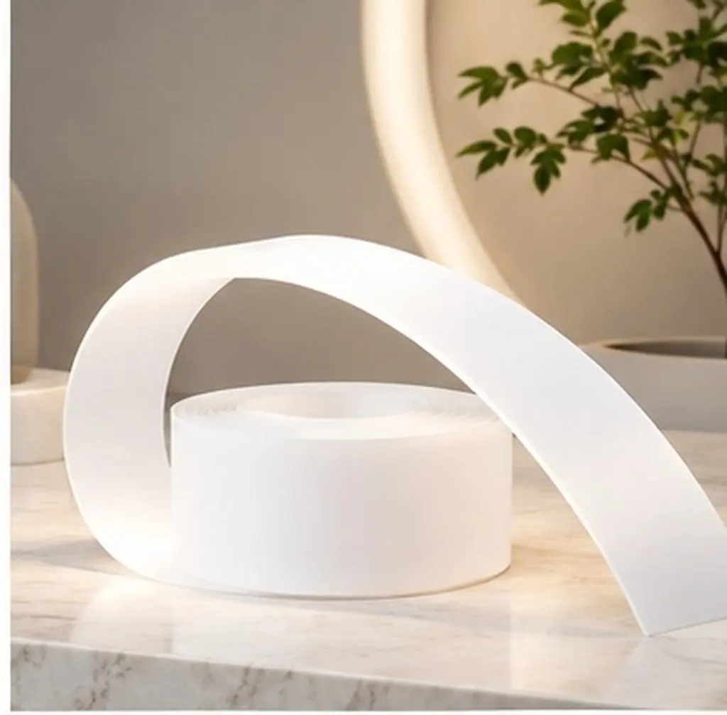 LED Strip Light Diffuser Sheet 0.8mm Thickness 122x5cm Flexible Optical Film Panel Slim Design Uniform Lighting