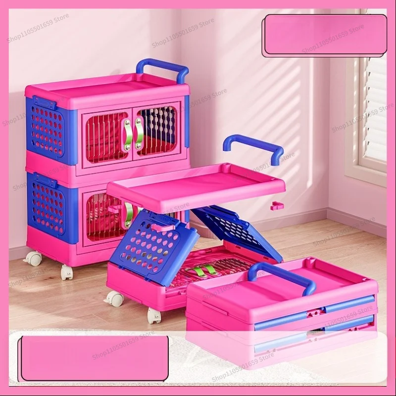 For Style Household Multi-layer Storage Cabinet, Living Room Snack Shelf, Schoolbag, Book Storage Cabinet