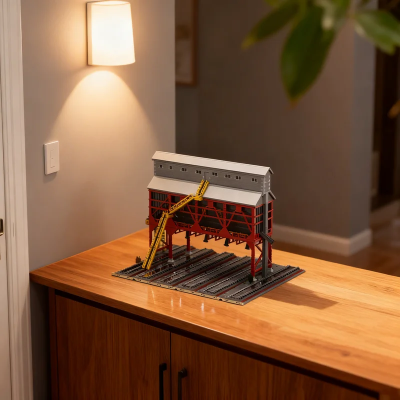 

13722pcs MOC Cheyenne 650 Ton Coal Bunker Train Model Building Blocks Toy Gift Creative Display Collectible Desk Premium Adult