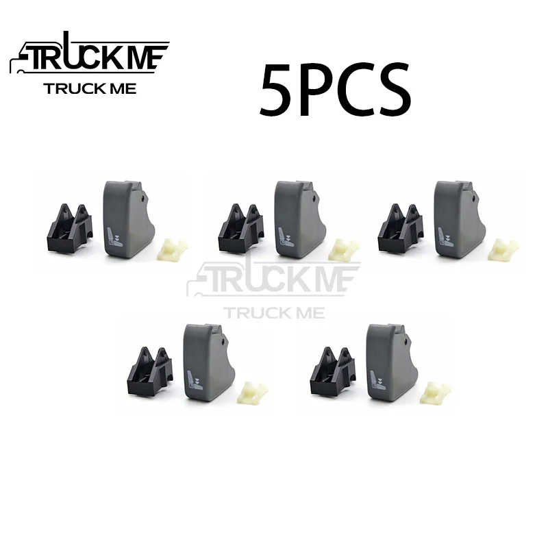 5PCS/BOX Truck Seat Handle Right Button for MB Actros Atego Axor A0009182260 for ISRI 27409-02 Renault 5001857857