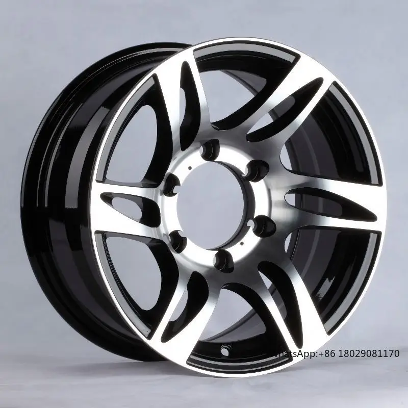 

Heavy duty 16*7.0 and 15*7.0 alloy rims PCD 6*139.7 ET 0 CB 110.1 for Toyota Land Cruiser Chevrolet Silverado LIXIANG OMODA oz