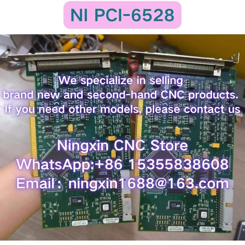 Second-hand NI PCI-6528 capture card Functional test OK Fast delivery