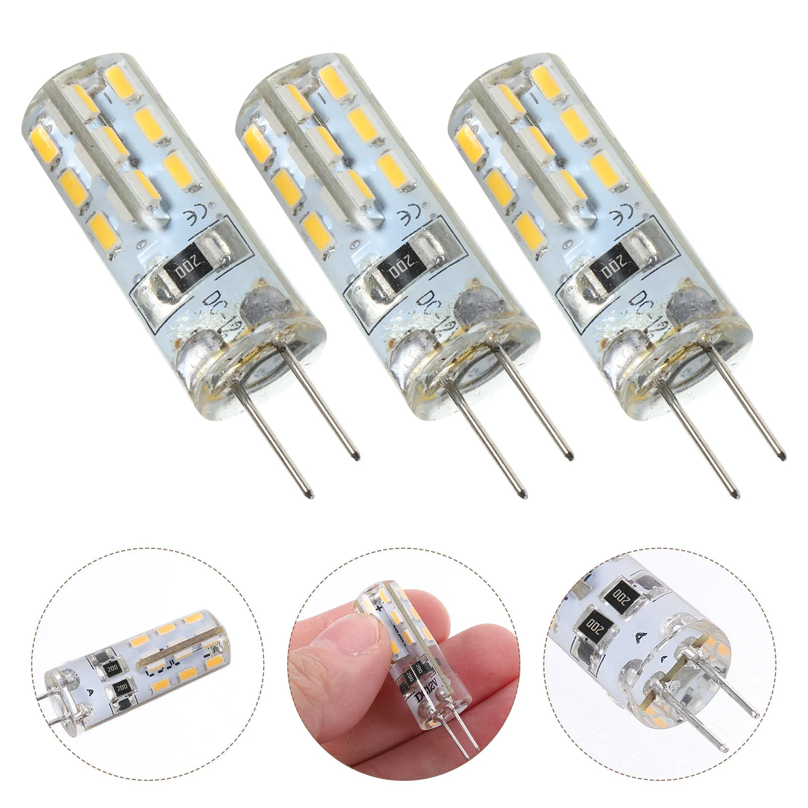 10-lampadas-led-g4-dc12v-2w-24x3014-smd-branco-quente-2600k–2900k-100lm-para-iluminacao-de-armarios-de-barcos-e-trailers