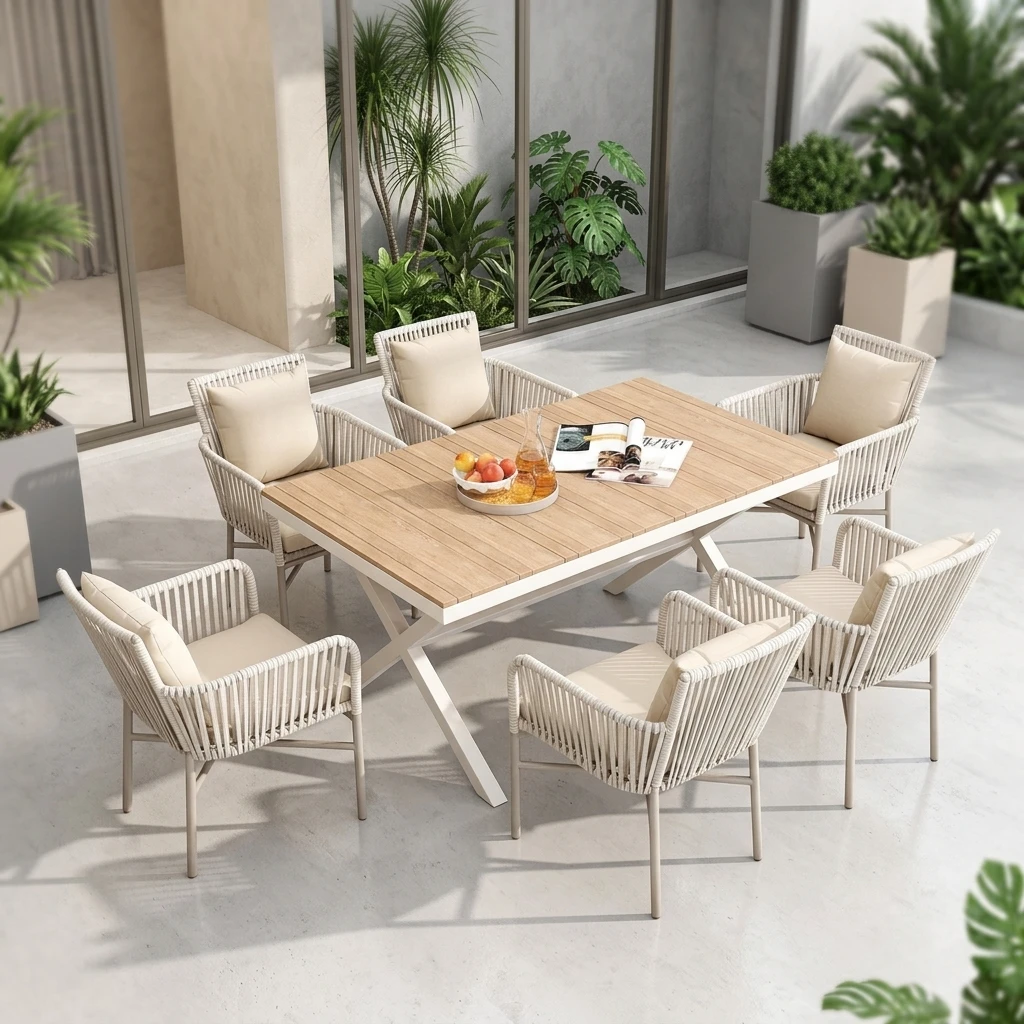 # ชุดโต๊ะรับประทานอาหารกลางแจ้ - Outdoor Furniture On Sale บทวิจารณ์และราคา