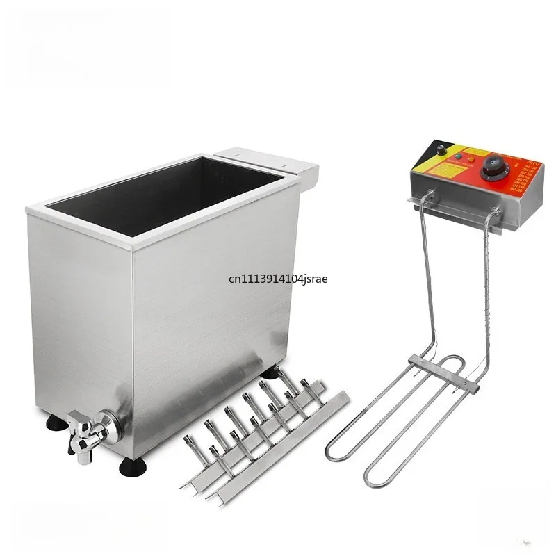 25L Large‑Capacity Countertop Commercial Electric Deep Fryer Cheese Corn Dog Sausage Stick Frying Equipment for Snack Store