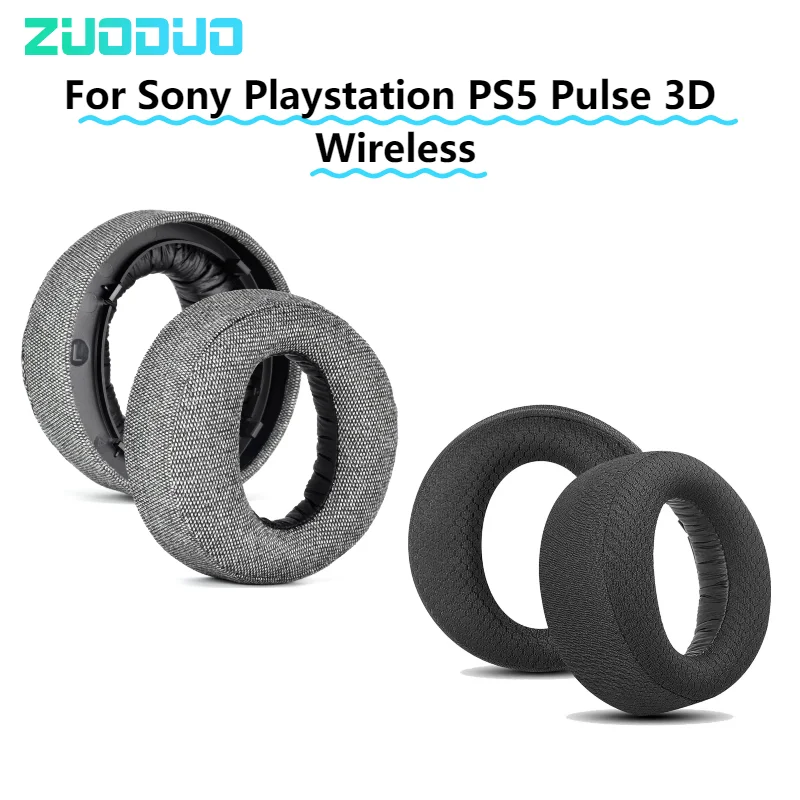 

Ear pads for Sony Playstation PS5 Pulse 3D Wireless Headphones Memory Foam Ear Cushions High Quality Earpads headset Leather