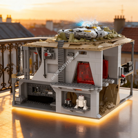 1294pcs MOC Moff Gideon s Imperial Base Star Battle Model Building toy blocks Christmas gift DIY creative Education Brick Kids