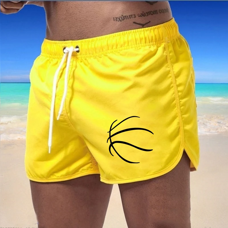 Swim Shorts Mens Beach Shorts Summer Hot Sales Men Loose Comfortable Style Daily Bathing Suit Man Ventilate Gym Clothing Seaside