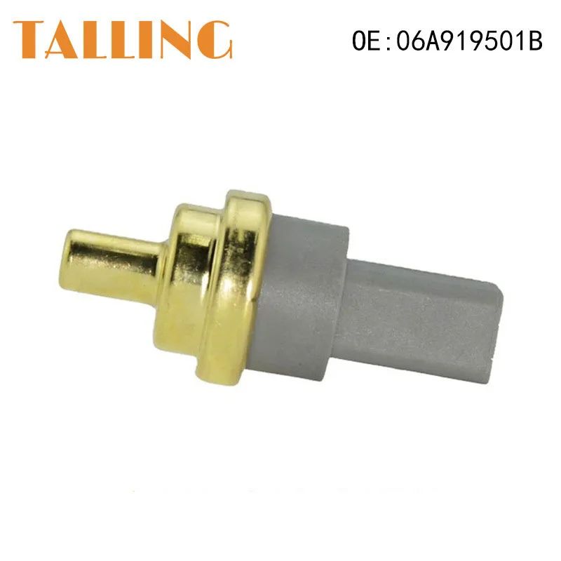 10Pcs Coolant Water Temperature Sensor for VW Golf Passat Jetta Audi A3 8P A4 B6 A5 A6 Porsche Seat Skoda 06A919501A 06A919501B