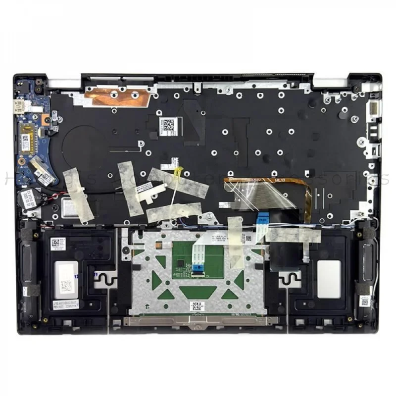SS+0Y8CK3 Original Silver C‑Case with Keyboard Touchpad Speaker for Dell Inspiron 5420 Laptop, Strictly‑Tested Genuine Replaceme