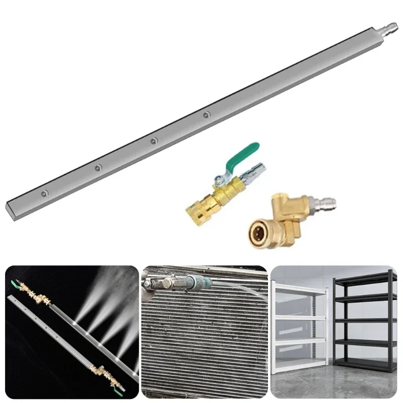 Power Washer Wand Radiator Cleaning Wand with Quick Coupler Joint Water Cleaner Tool Quick Cleaning Washer Tool D7YA