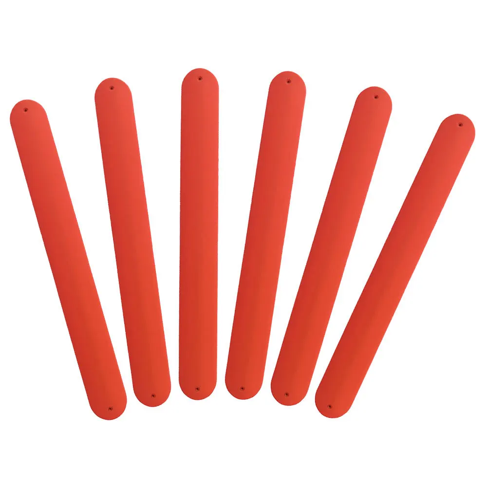 

6Pcs Silicone Slap Bracelets Easy to Use DIY Painting Crafts for Festive Events Slap Wristband Snap Bands Bulk