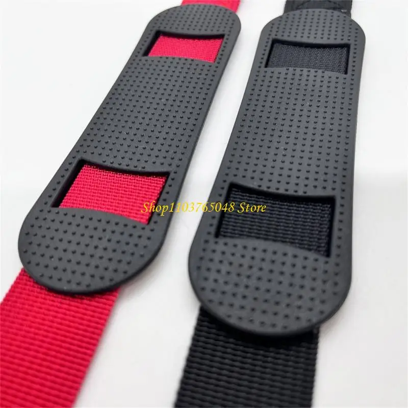 R53E Heavy Type Antislip Straps 200kg Capacity Quick Installation Nylon Straps for Outdoor Camping Swing Hammocks Mounting