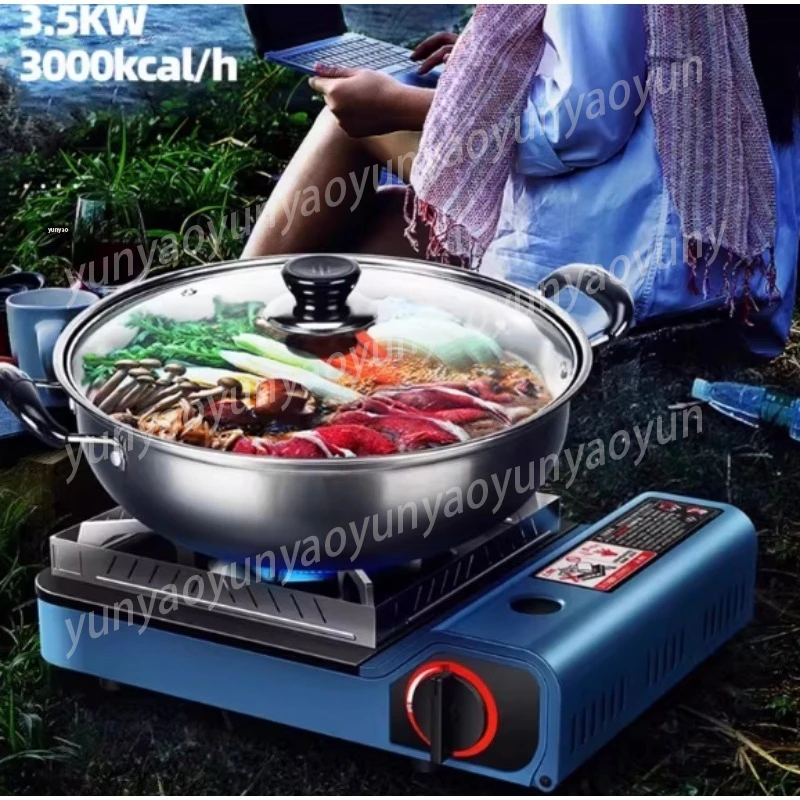 Compact Portable Outdoor Stove Ideal for Camping Home Commercial Use Lightweight Durable Cooking Equipment for Field Activities