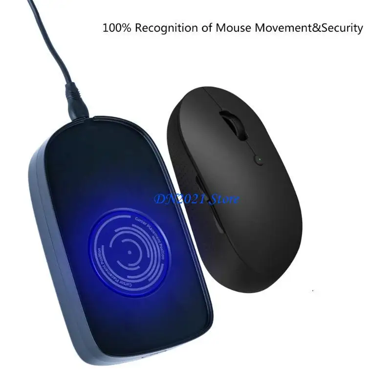 F3KE Anti-Sleep Mouse Mover Mouse Jiggler Mouse Movement Simulator Computer Awakening Artifact with ON/OFF Switch