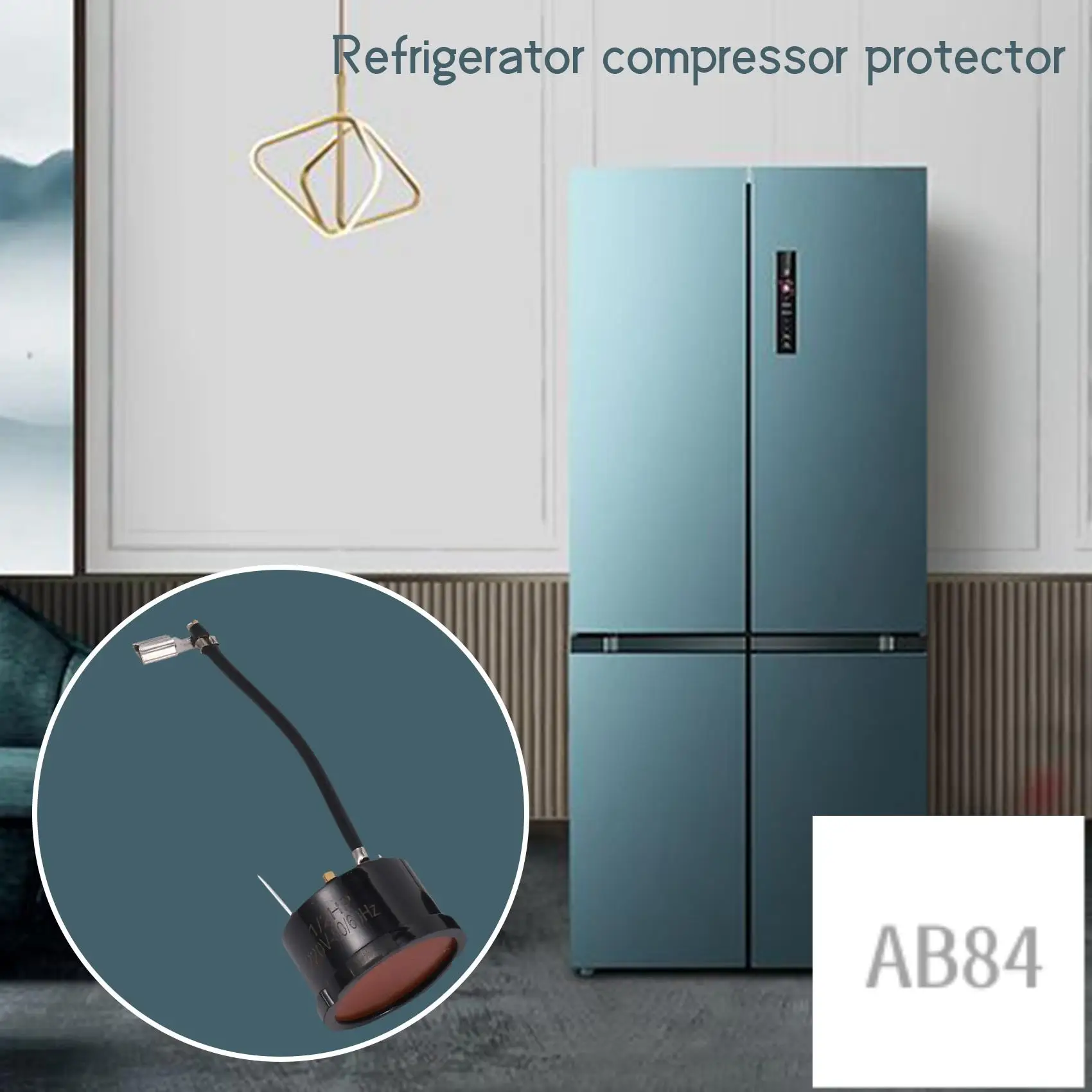 

Запасная часть компрессора с термозащитой от перегрузки холодильника для мини-холодильника, винного центра