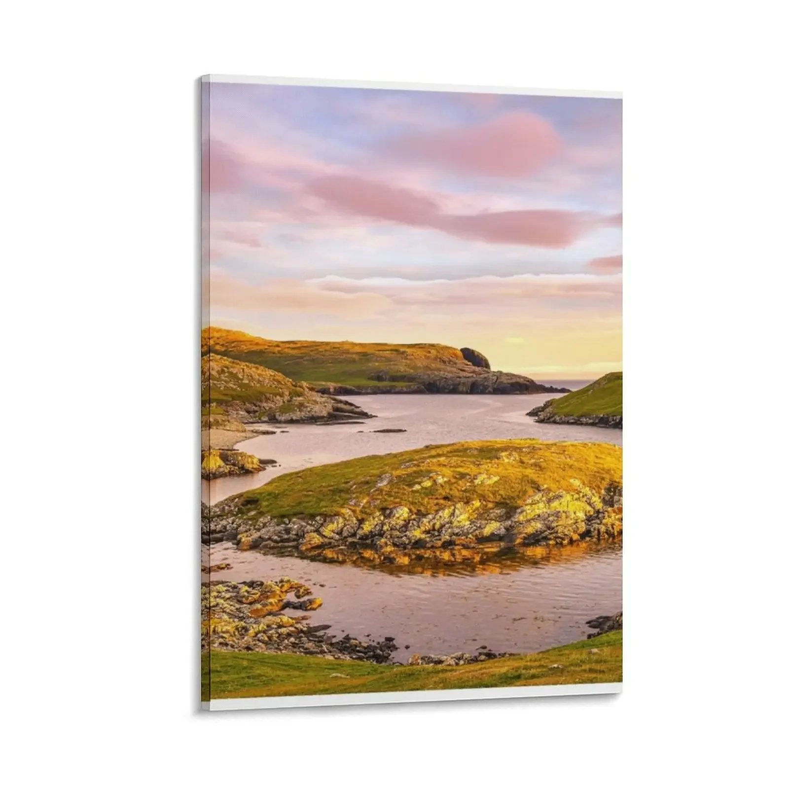 

Evening Light - The Sound of Nibon, Shetland Canvas Painting home decor home and decoration anime posters poster aesthetic