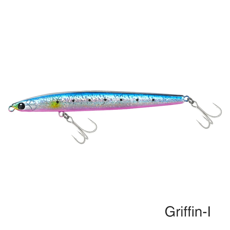 TSURINOYA Zinkend Pencil GRIFFIN 115S Lange Werp Max 80m Slank Tungsten Systeem 115mm 20g Zoutwater Vis Aas Hard Bait Model