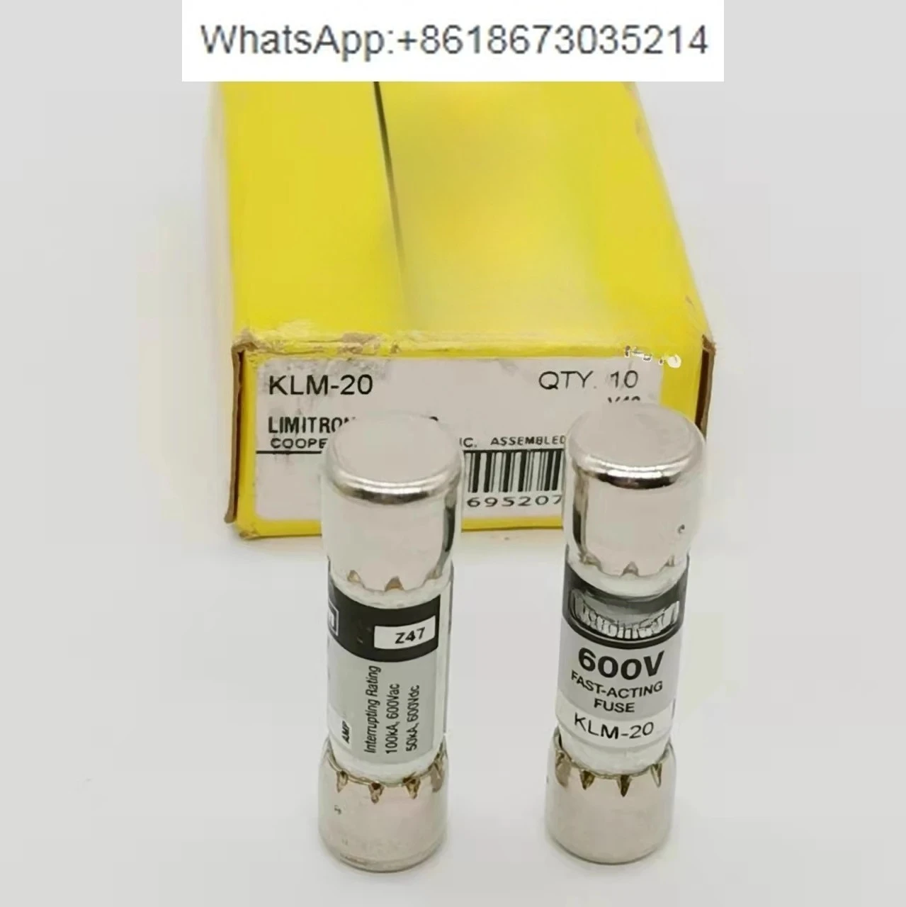 10 PCS  Fuse KLM-30-25-20 30A 25A 20A 600V Fast Fuse