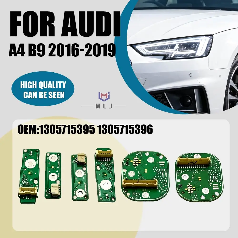 

1305715395 1305715396 Светодиодная плата DRL (дневные ходовые огни) для Audi A4 B9 2016-2019, запчасть для замены фар