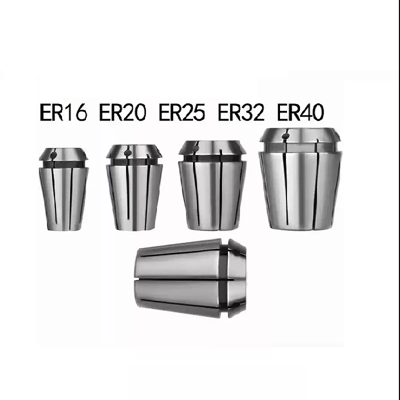 High-Precision Elastic Collet Er11/16/25/32/40 Spring Collet For The Tool Holder Of Engraving Machine 0.015
