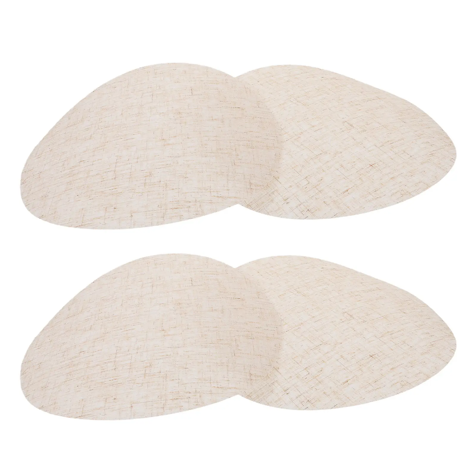 

4 шт. 7-дюймовые круглые тканевые рассеиватели света для потолочных вентиляторов и светильников скрытого монтажа, смягчающие яркий свет, универсальные, против бликов