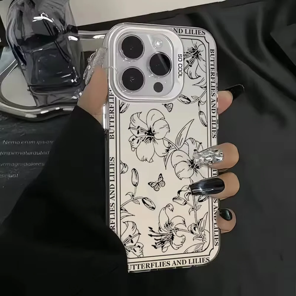 Flower Plant Moon Phone Case for Infinix Hot Note Zero 70 60i 60 50 40 30 30i 20 20s Smart 10 9 8 Edge Pro Plus 4G 5G Back Cover - view 4