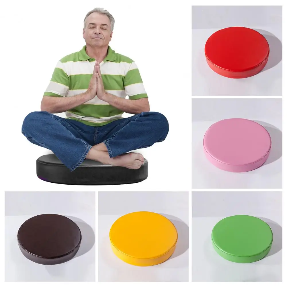 Stackable Classroom Pillows Waterproof Thickened Sponge Seat Cushion High Density Round Floor Seating Pillow for Preschool