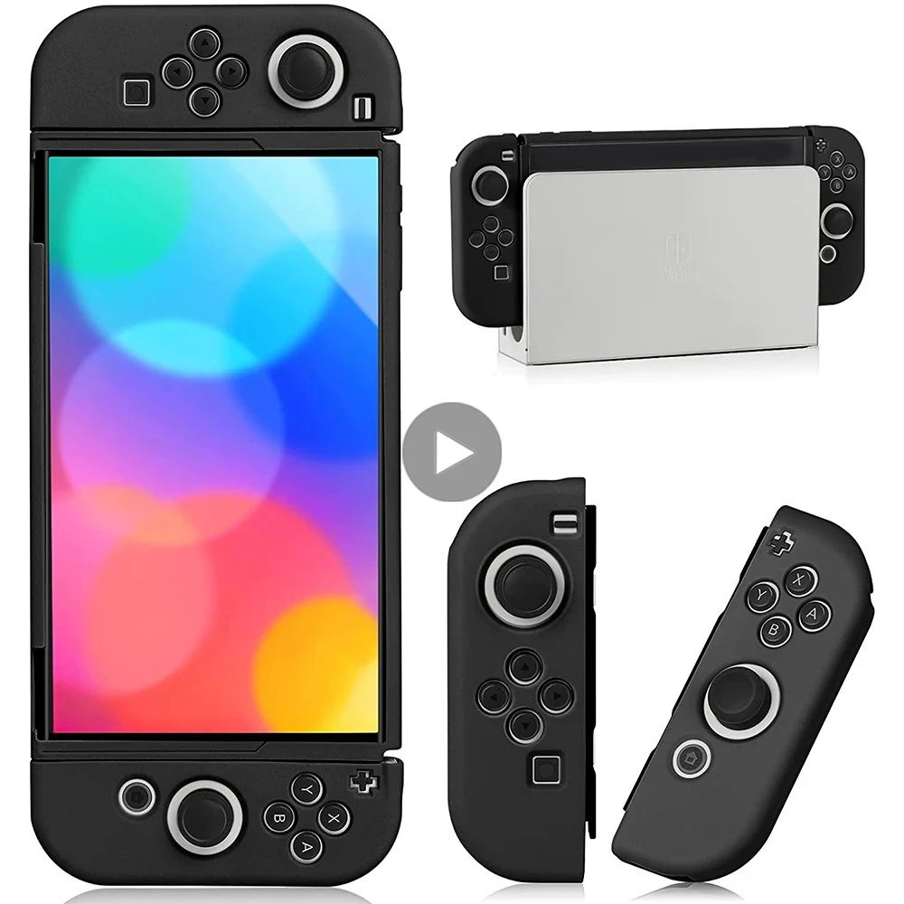 Cover Case For Nintendo Switch OLED Swith Swich Joycon Joy Con Carcasa Fundas Accessories Game Protection Shell Funda Capa Etui