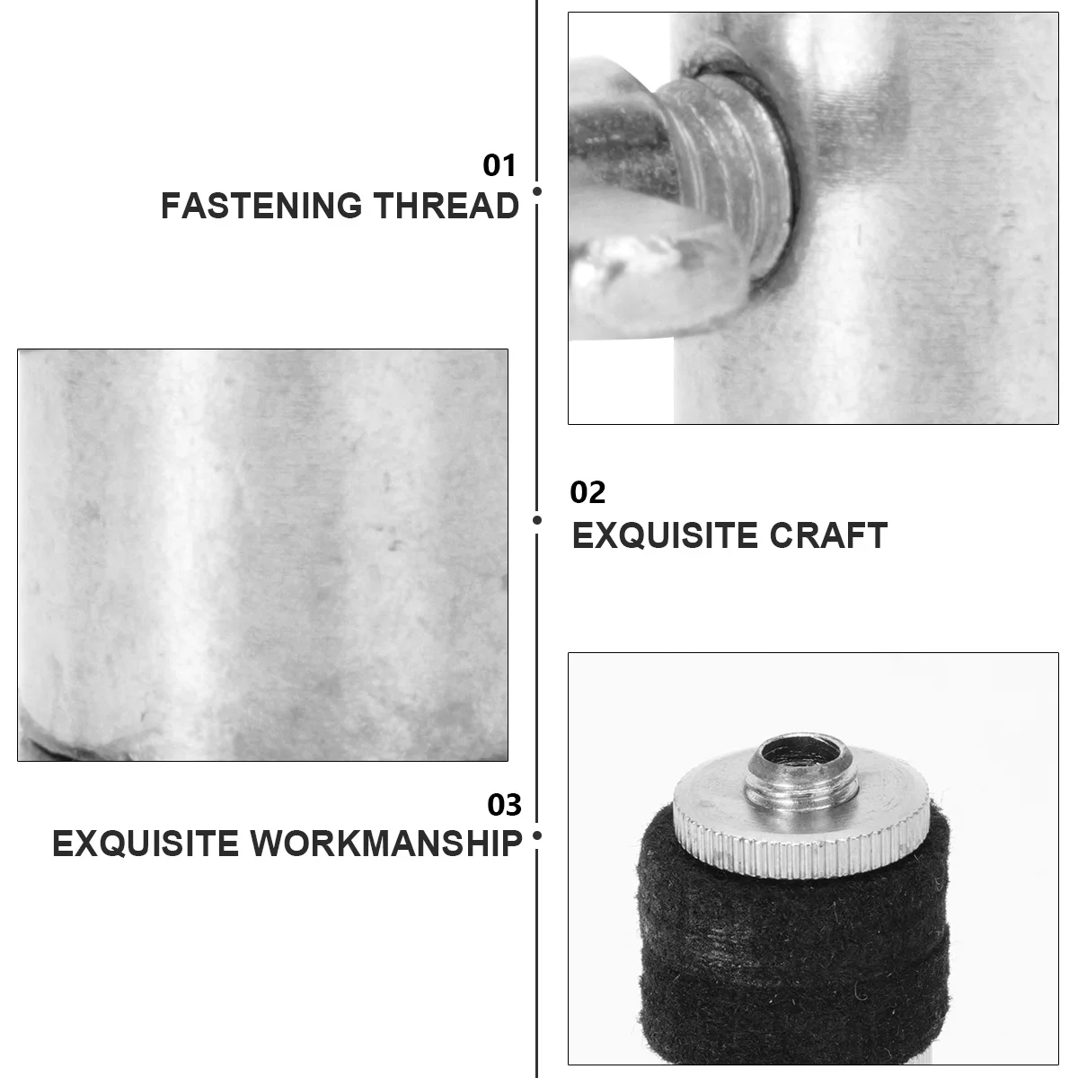 

2pcs Metal Hi-Hat Clutch For Hi Hat Cymbal Stand Jazz Drum Percussion Parts Accessories Lightweight Durable Replacement Easy