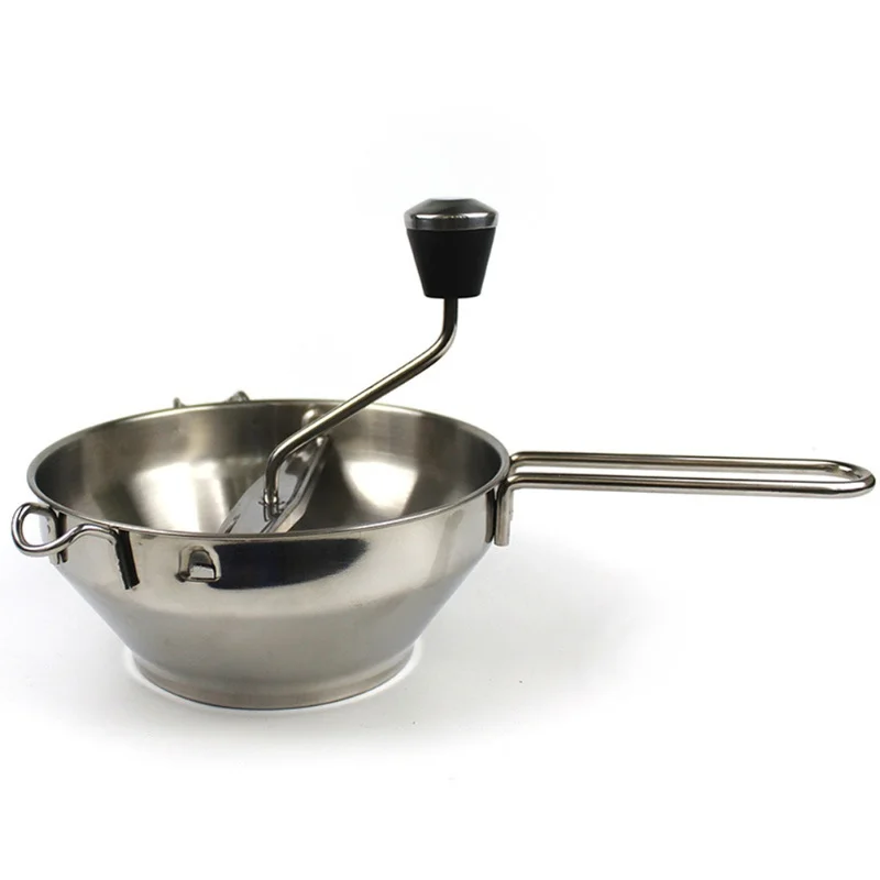 

Stainless Steel Potato Blender Kitchen Potato Masher With 3 Ricing Discs Vegetable Blender