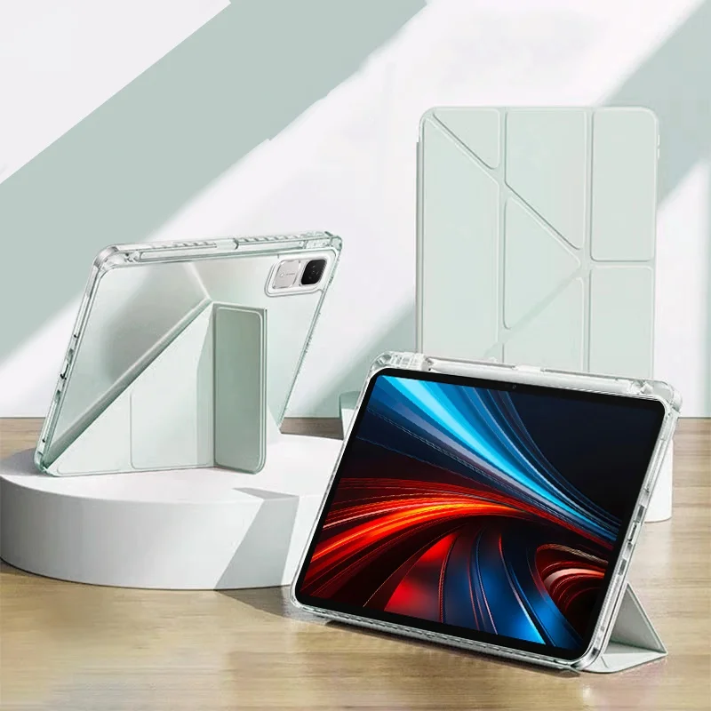 

For Honor Pad GT 11.5 Tablet Case Acrylic Multi-Folding Stand Cover For Huawei HonorPad GT 11.5 ROL-W60 2025 with Pencil Holder