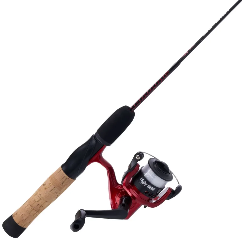 Caña de Pescar de Acción Media de 3 Pies con Carrete, Combo de Spinning Tamaño 30 para Agua Dulce y Salada, Modelo Dock Runner