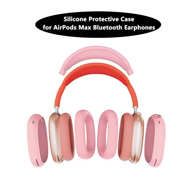 Per Airpods Max Custodia Per Cuffie In Silicone Custodia Protettiva Morbida Antiurto Custodie Per Accessori Antigraffio Custodia Per Auricolari 4 In 1